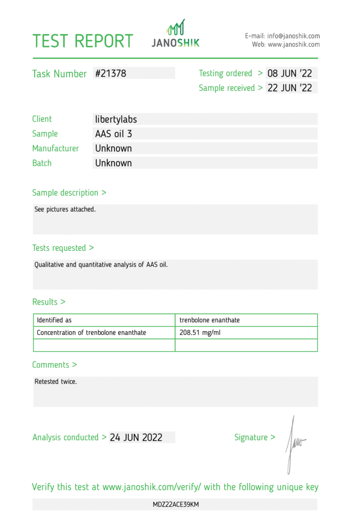 Trenbolone Enanthate 200mg